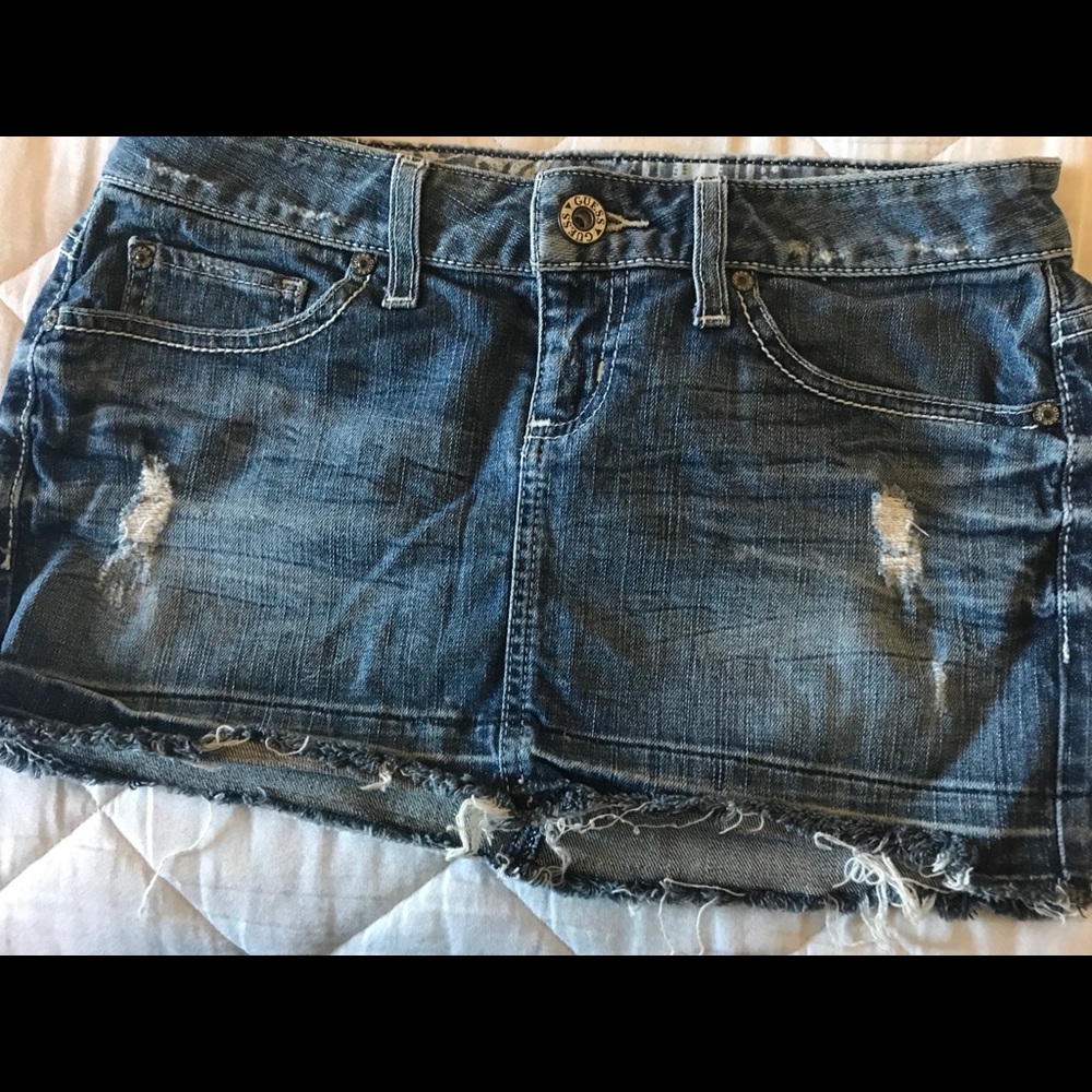 Denim skirt